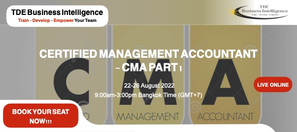 Certified Management Accountant-CMA-Part 1 – TDE Business Intelligence