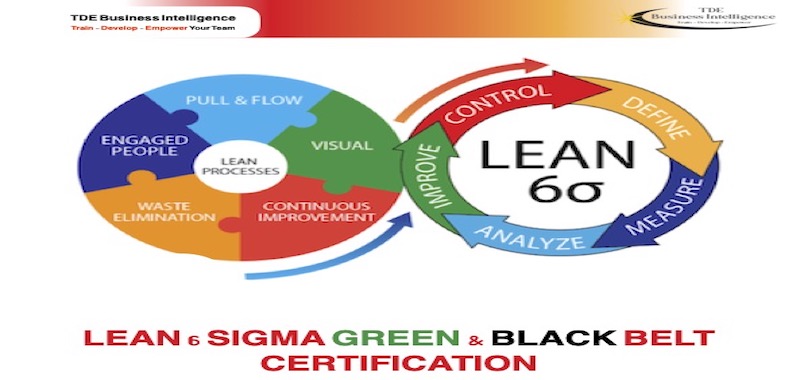 Lean 6 Sigma Green & Black Belt Certification – TDE Business Intelligence